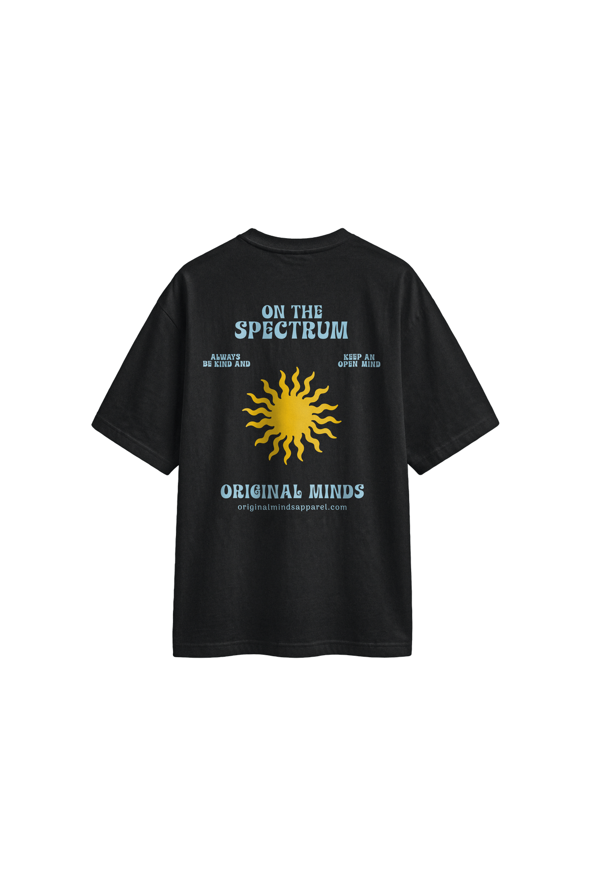 Spectrum Sun - Men's T-Shirt Oversized Fit back