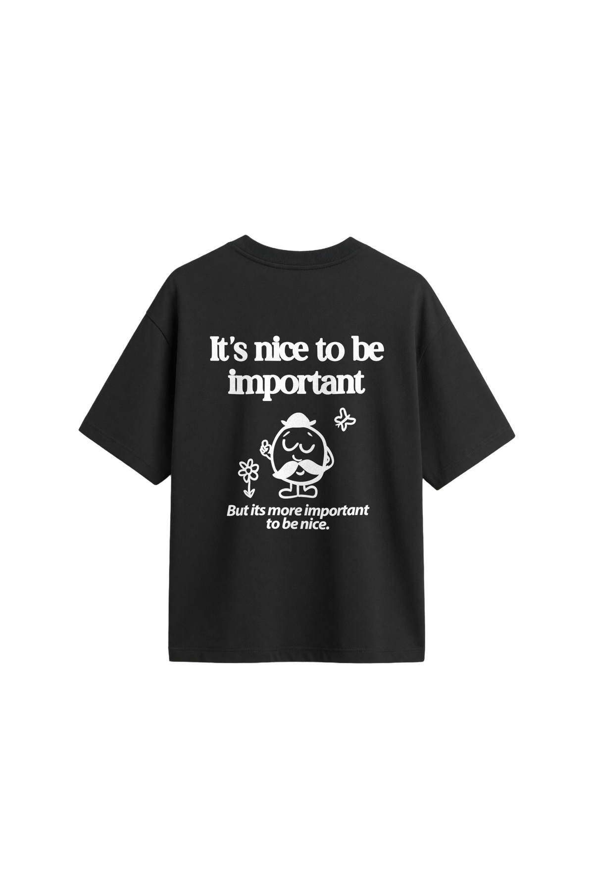 Important To Be Nice - Womens Loose Fit T-shirt · back