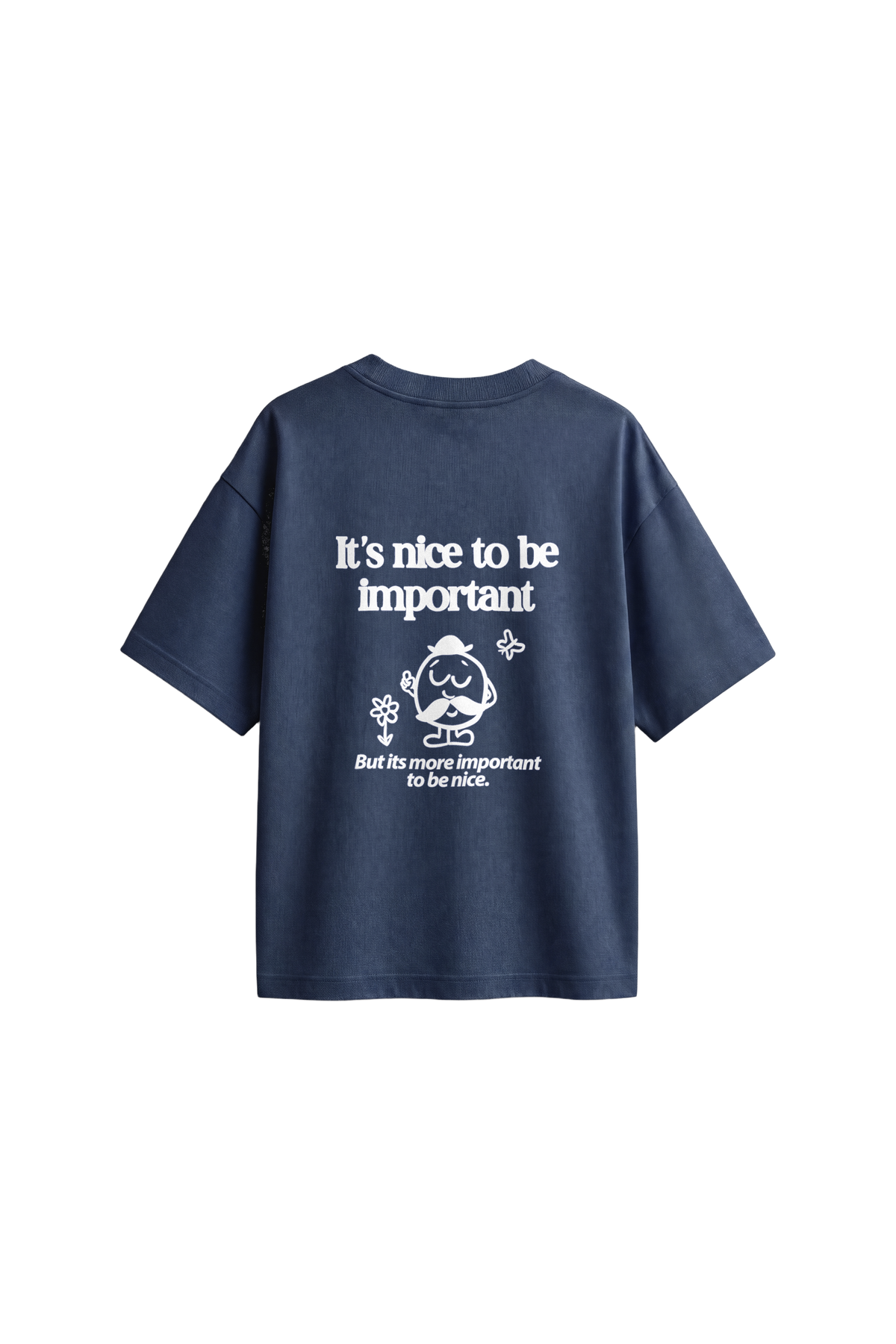 Important To Be Nice - Womens Loose Fit T-shirt · back
