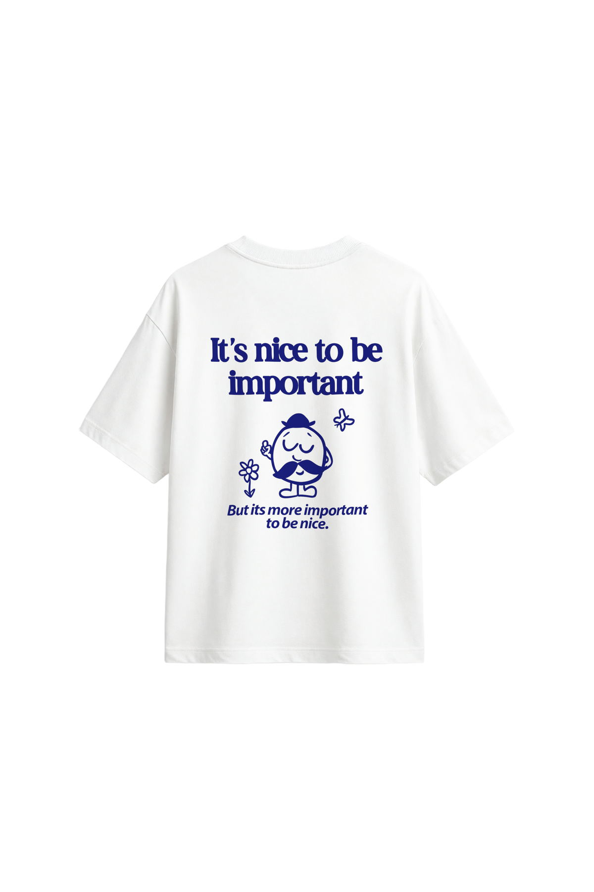 Important To Be Nice - Womens Loose Fit T-shirt · back