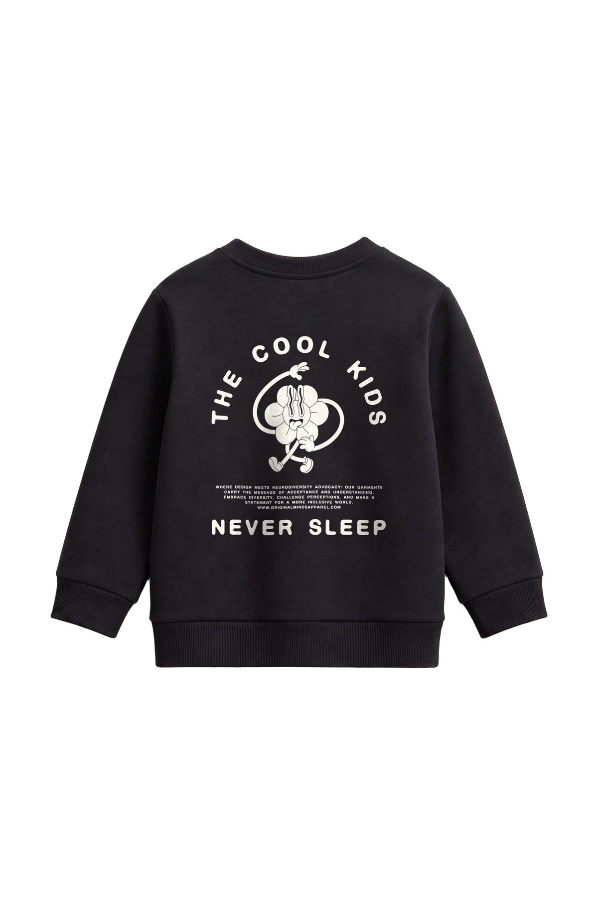 The Cool Kids Never Sleep - Kids Sweat