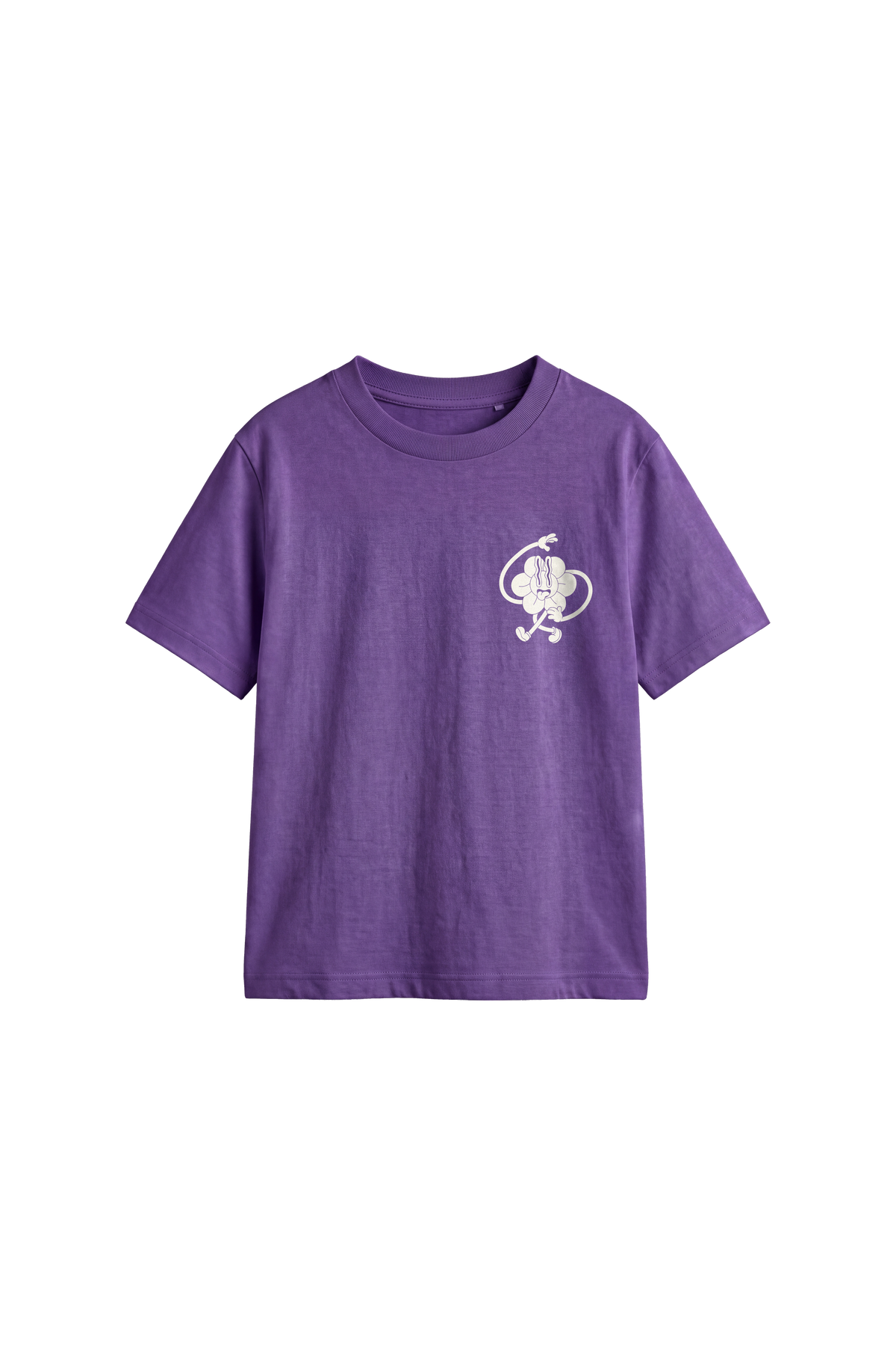 The Cool Kids Never Sleep - Kids T-shirt Purple — front