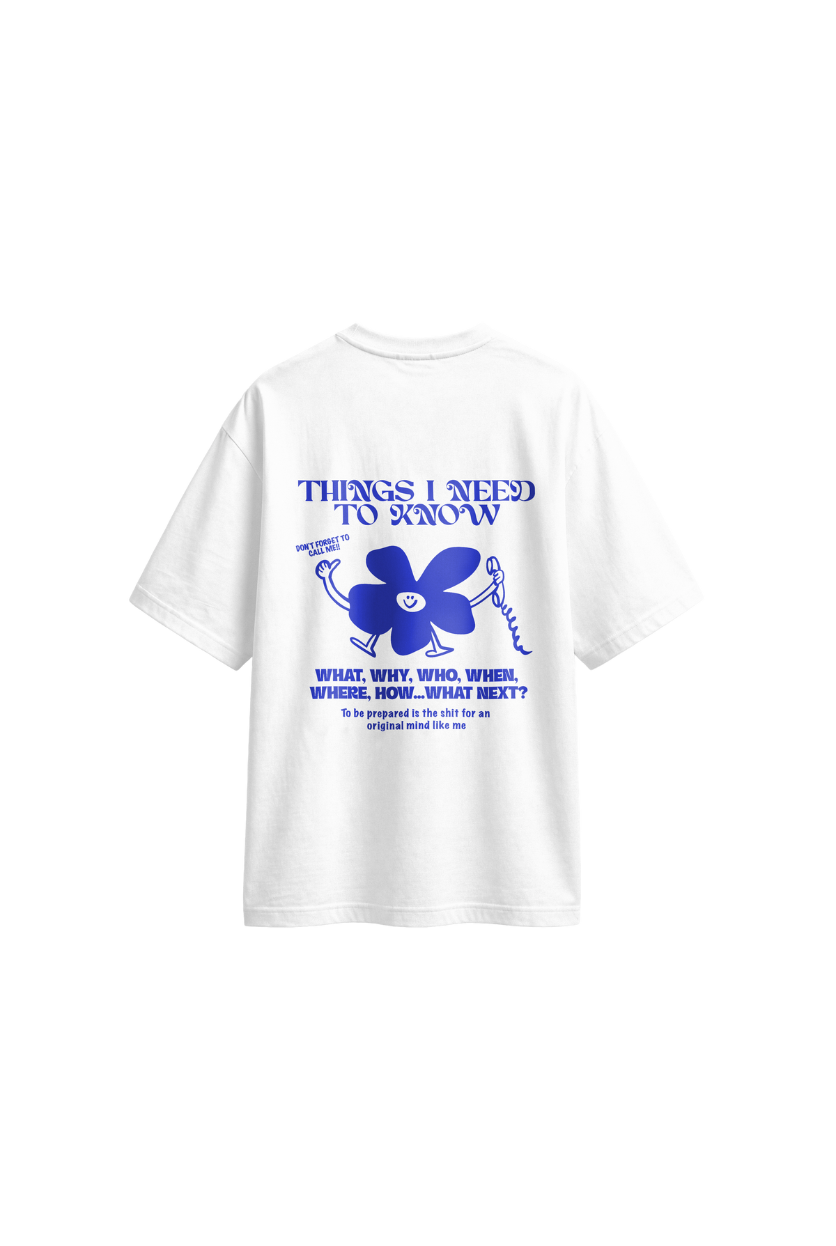 What Next? - Men's T-Shirt Oversized Fit back
