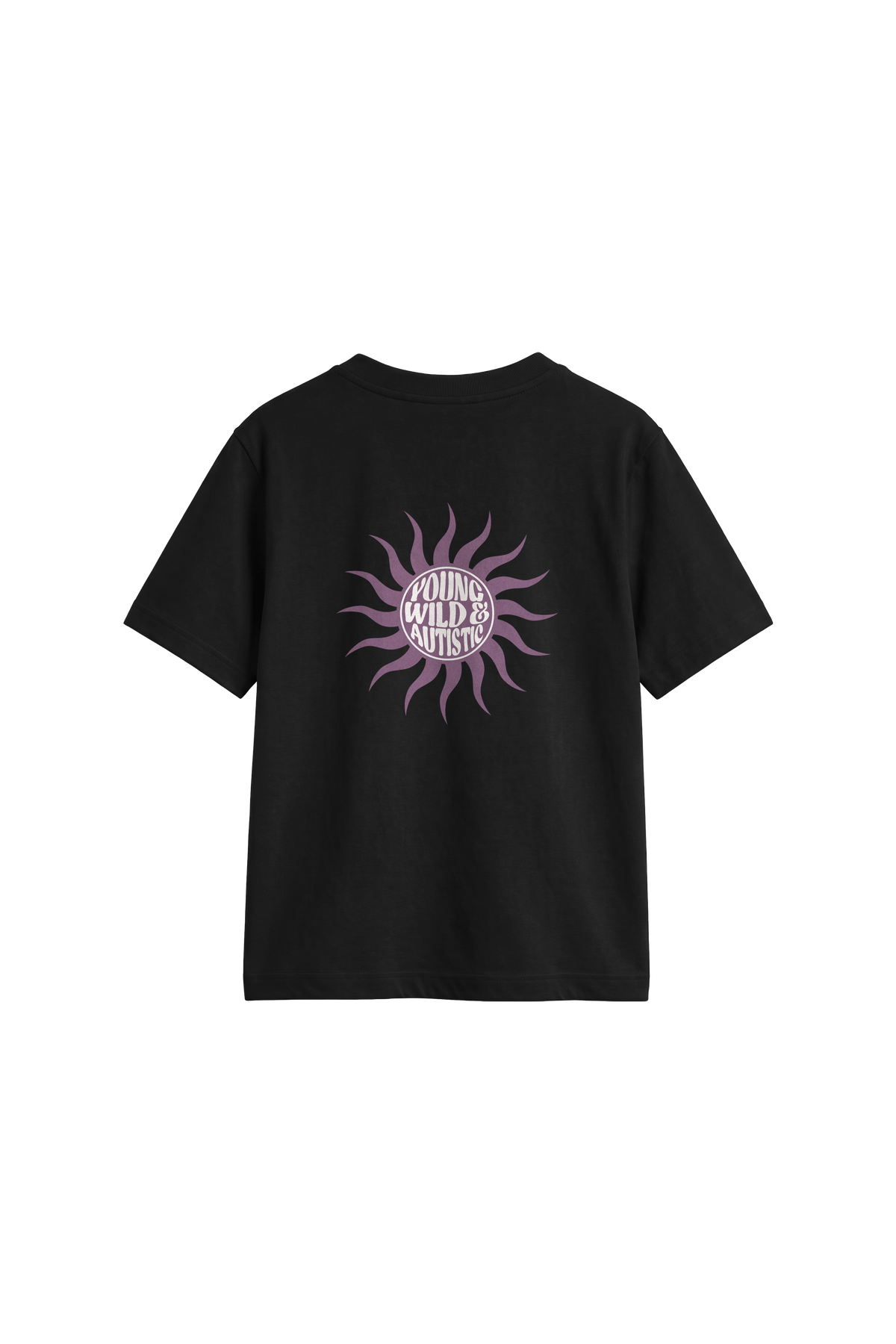 Young Wild & Autistic - Kids T-shirt — back